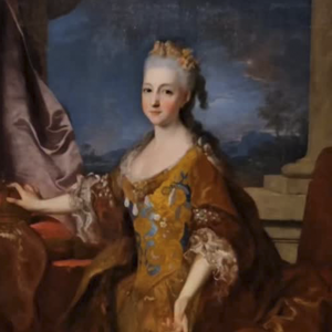 El retrato inacabado de “La reina Luisa Isabel de Orleans”, pintado por Jean Ranc en 1724