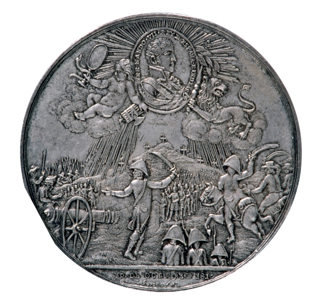 Imagen de la obra: "El Ayuntamiento de Veracruz en recuerdo de la batalla del monte de las Seis Cruces"