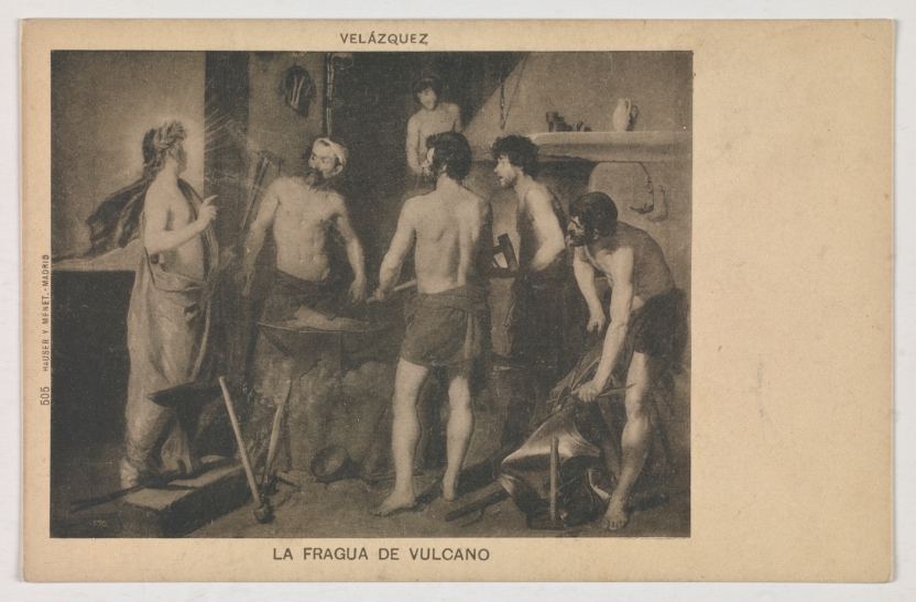 Imagen de la obra: "La fragua de Vulcano"