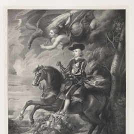 El cardenal-infante Fernando de Austria, en la batalla de Nördlingen