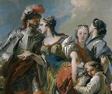 La reina Zenobia ante el emperador Aureliano