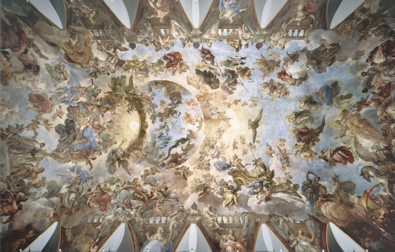 Apoteosis de la Monarquía Española [Giordano]