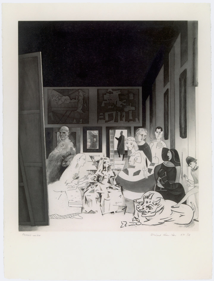 Las meninas de Picasso, de Richard Hamilton