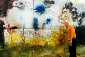 Proceso creativo de la exposición “El espíritu de la pintura. Cai Guo-Qiang en el Prado”