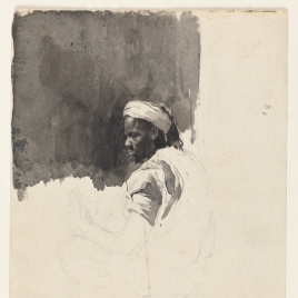 Seated Moroccan