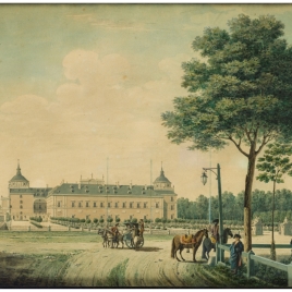 Vista del Palacio Real de Aranjuez desde el este