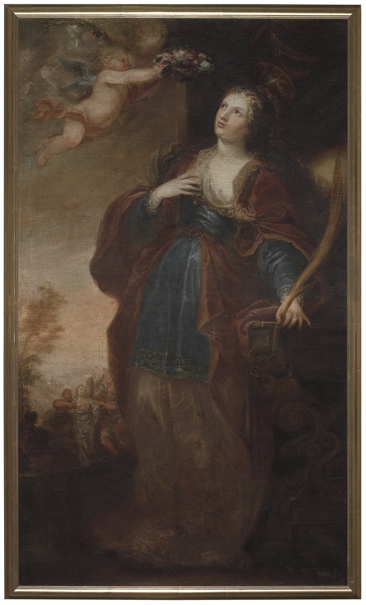 saint with brown dress St. Francis of Assisi