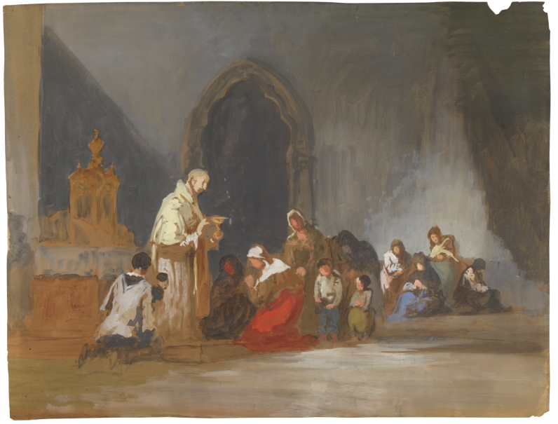 Imagen de la obra: "Santa Comunión"
