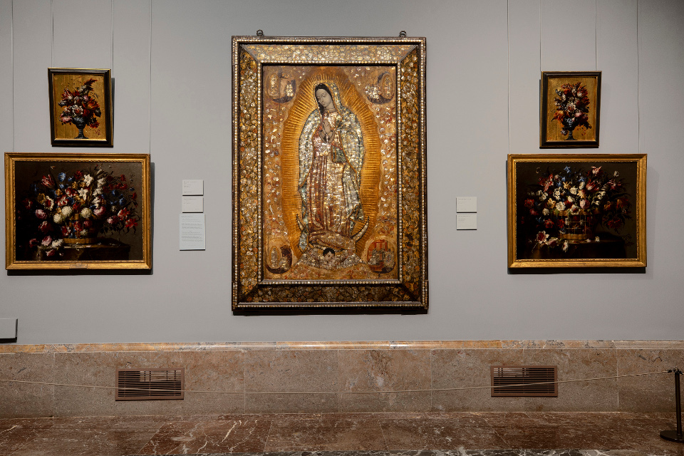 El Museo del Prado recibe en depósito una excepcional obra de enconchado de la Virgen de Guadalupe