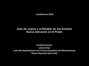 Juan de Juanes y el Retablo de san Esteban. Nueva ubicación en el Prado