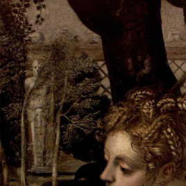 Marcapáginas de la exposición "Tintoretto", donado por Carmen Sánchez García