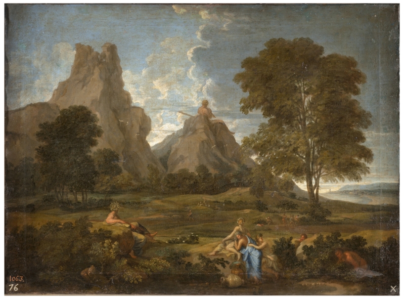 Imagen de la obra: "Paisaje con Polifemo y Galatea"