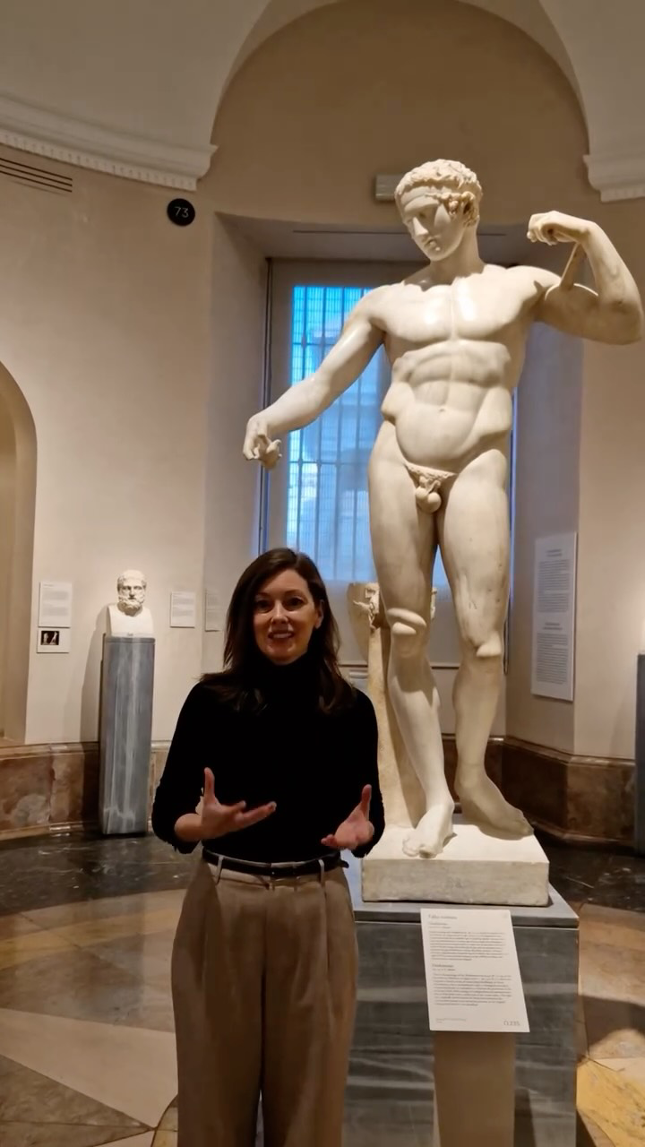 Weekly sessions in English: "Diadumenos" (between 140 and 150), Roman workshop