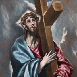 Cristo abrazado a la cruz