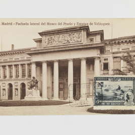 Museo del Prado, vista de la fachada oeste o de Velázquez