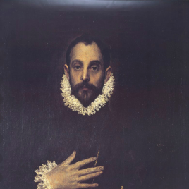 El Greco [Material gráfico] : Caballero de la mano en el pecho / Museo Nacional del Prado.