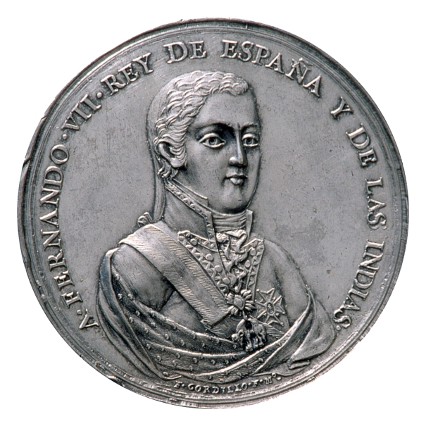 Imagen de la obra: "La ciudad de México en la exaltación de Fernando VII al trono"