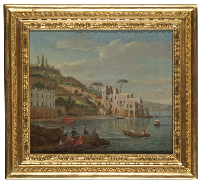 The Villa Martinelli and the Palace of the Duke of Aquale in Posillipo ...