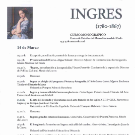 Ingres (1780-1867) [Recurso electrónico] : curso monográfico /Museo Nacional del Prado.