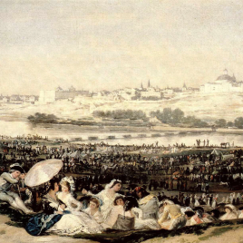 Invitación para la inauguración de la exposición "L'Art européen à la Cour d'Espagne au XVIIIº siècle"