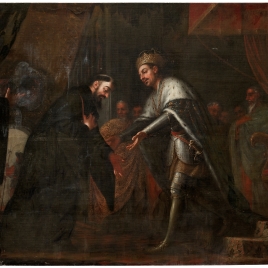 Saint Augustine before the Emperor Honorius