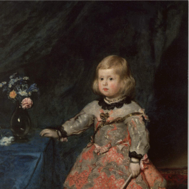 Invitación para la inauguración de la exposición "Velázquez y la familia de Felipe IV"