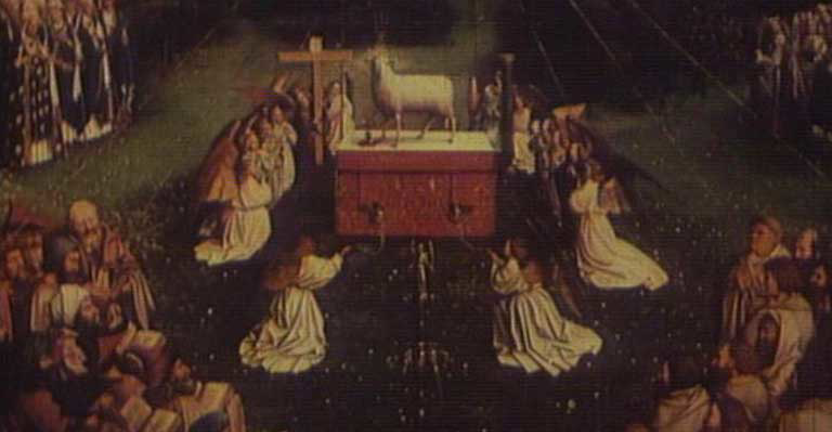 El Prado expone la reinterpretación de <em>El Cordero Místico</em> por Eduardo Arroyo