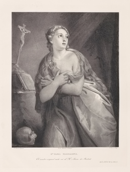 Image of the artwork: "The penitent Magdalen"