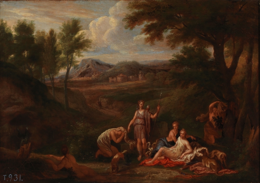 Imagen de la obra: "Diana y sus ninfas"