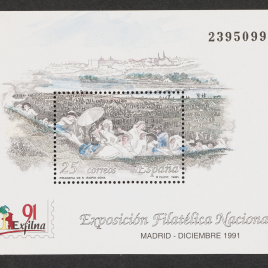 Serie de sellos Exfilna 91