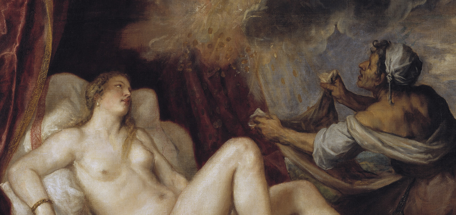 Titian: Danaë, Venus and Adonis. The early poesie