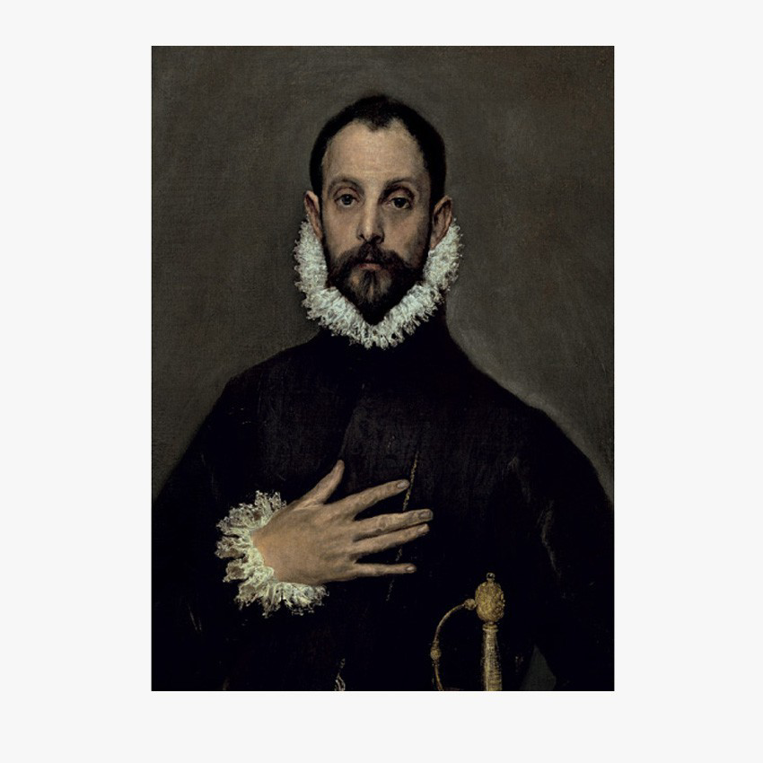 Cuaderno "El caballero de la mano en el pecho"