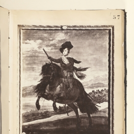 El príncipe Baltasar Carlos, a caballo