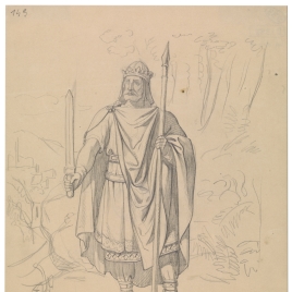 Estudio preparatorio para Alfonso I