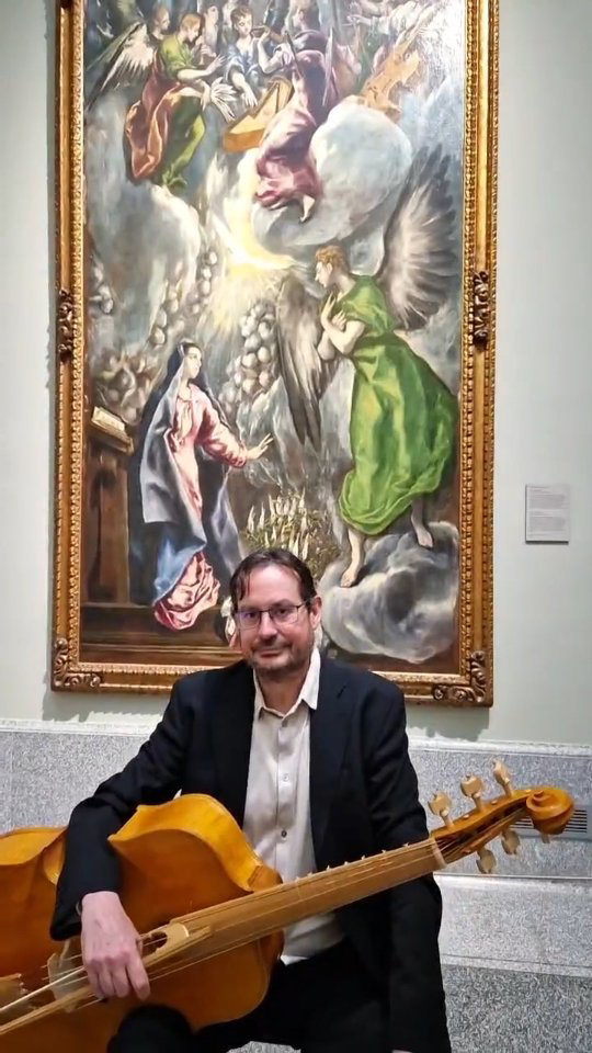 Imagen de  Así sonaría la viola da gamba en “La Anunciación” del Greco