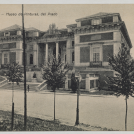 Museo del Prado, vista de la fachada norte o de Goya