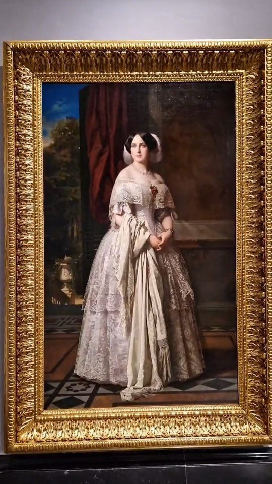“Josefa del Águila Ceballos, luego marquesa de Espeja”, de Federico de Madrazo