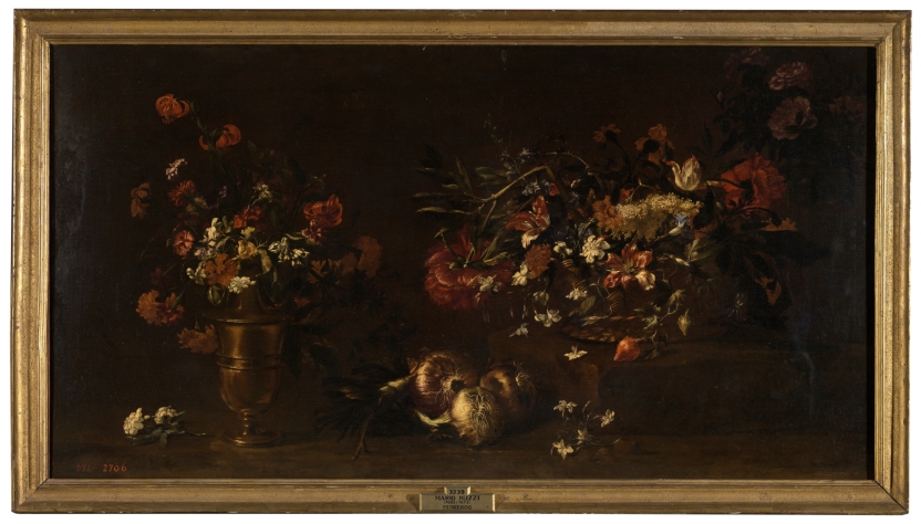 Floreros y cebollas - Colección - Museo Nacional del Prado