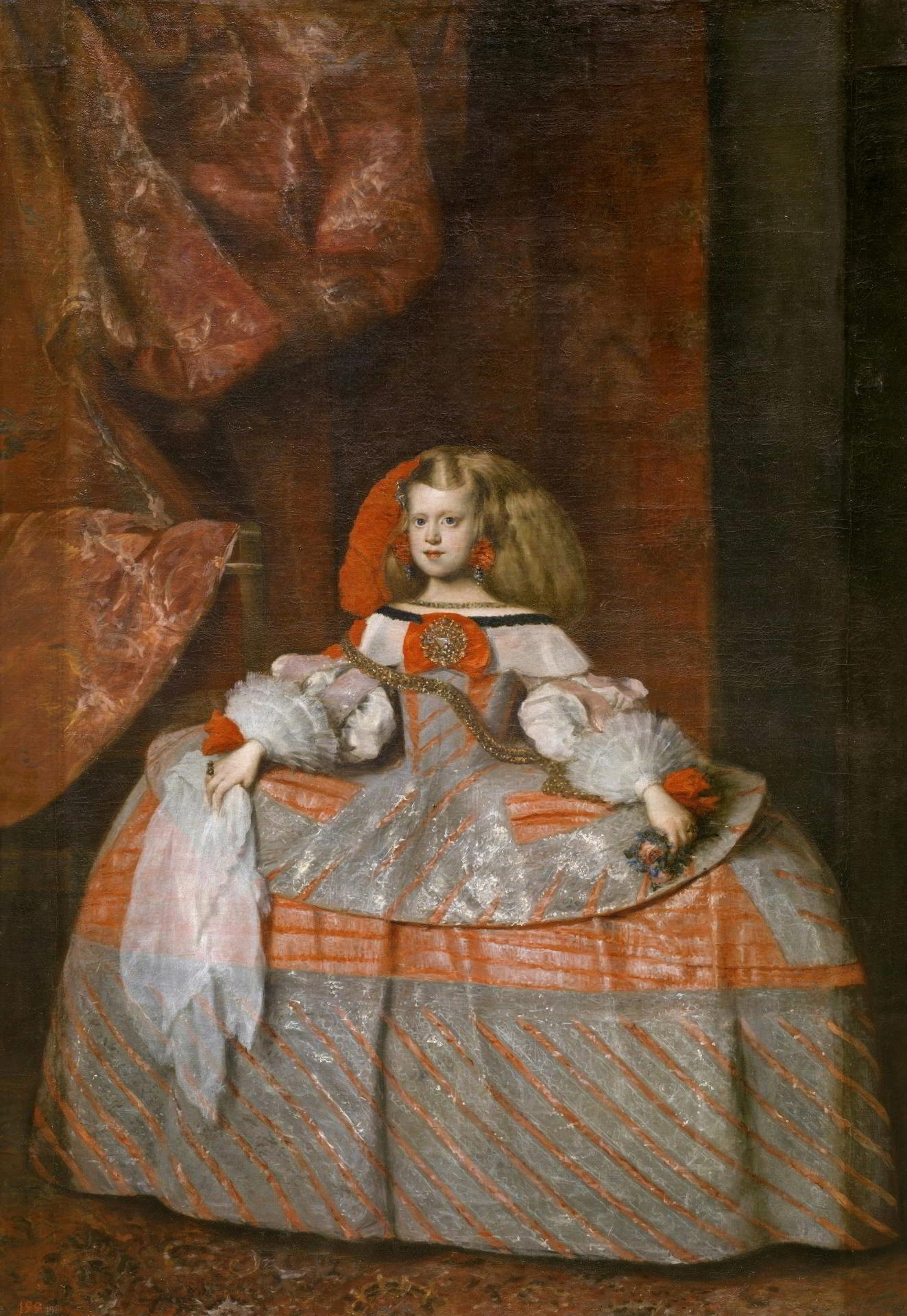 La infanta doña Margarita de Austria. Juan Bautista Martínez del Mazo