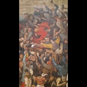"El vino de la fiesta de San Martín", de Brueghel el Viejo