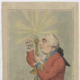 A connoisseur examining a cooper