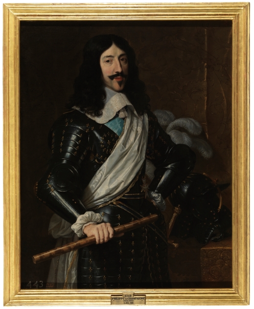 Portrait of King Louis XIII, in the collection of the Museo
