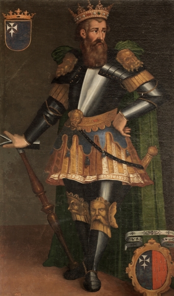 Imagen de la obra: "García Íñiguez II, VI rey de Sobrarbe"