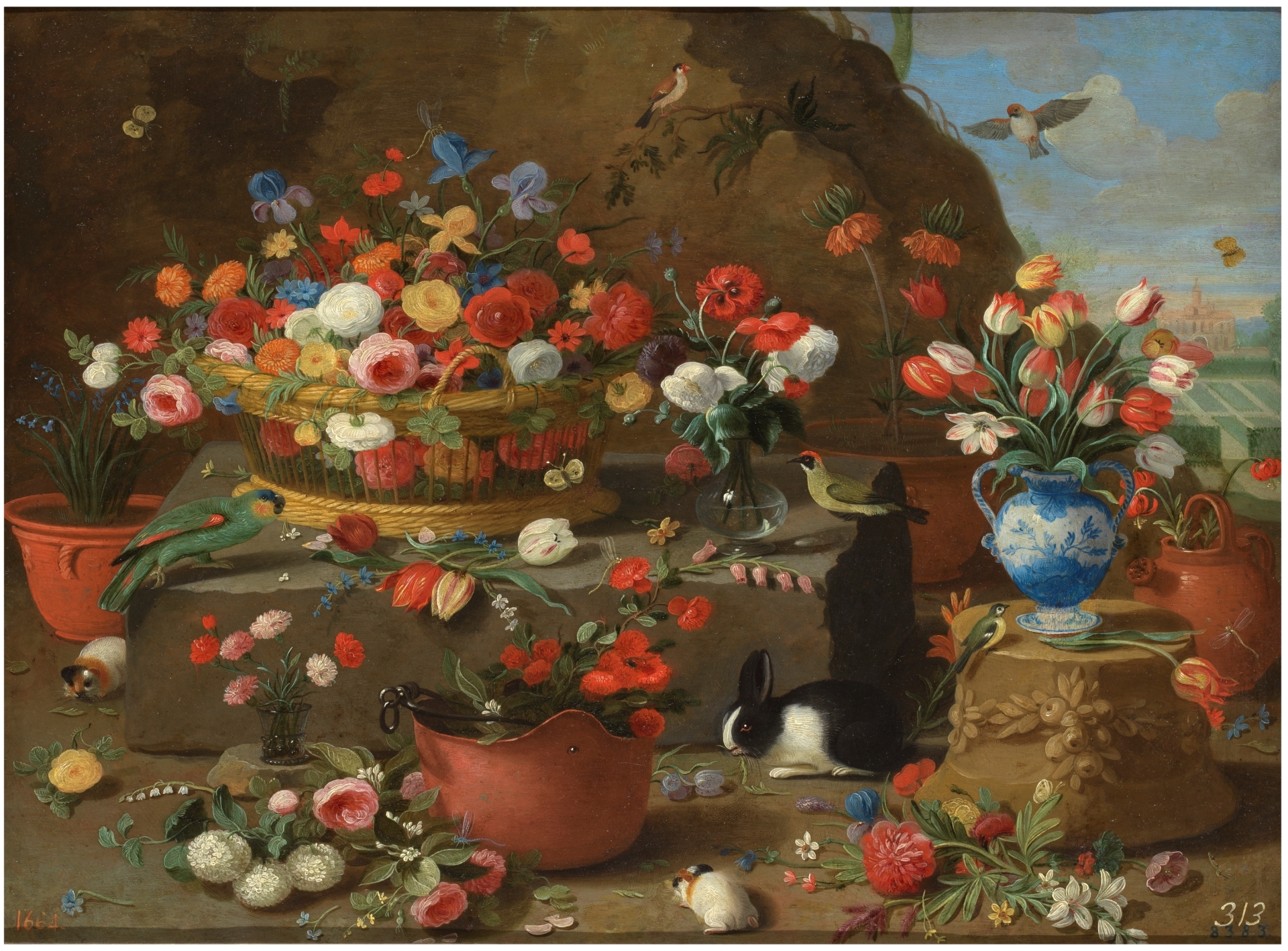 ganso Salón de clases Sinis Bodegón de flores - Colección - Museo Nacional del Prado