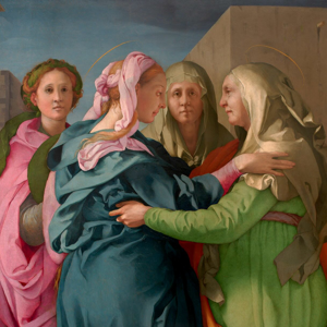 Dos Visitaciones: Pontormo y Rafael en el Prado