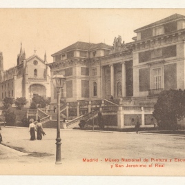 Museo del Prado, vista de la fachada norte o de Goya