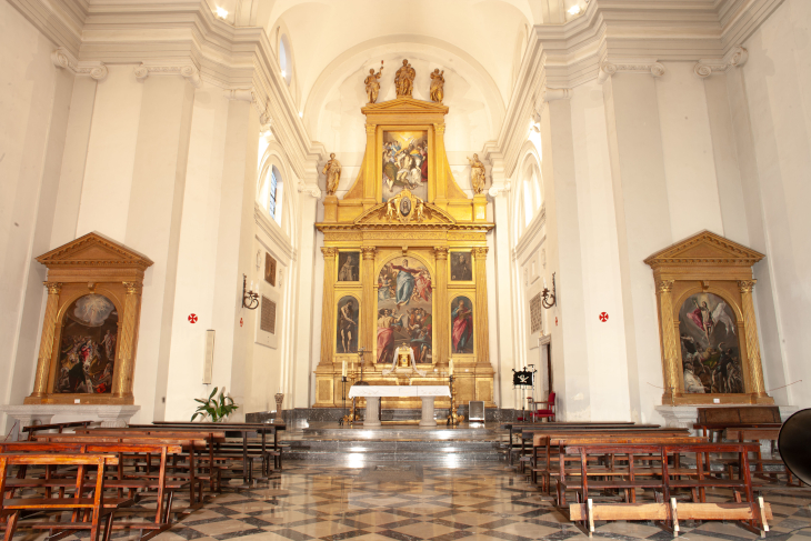 The Altar pieces of Santo Domingo el Antiguo