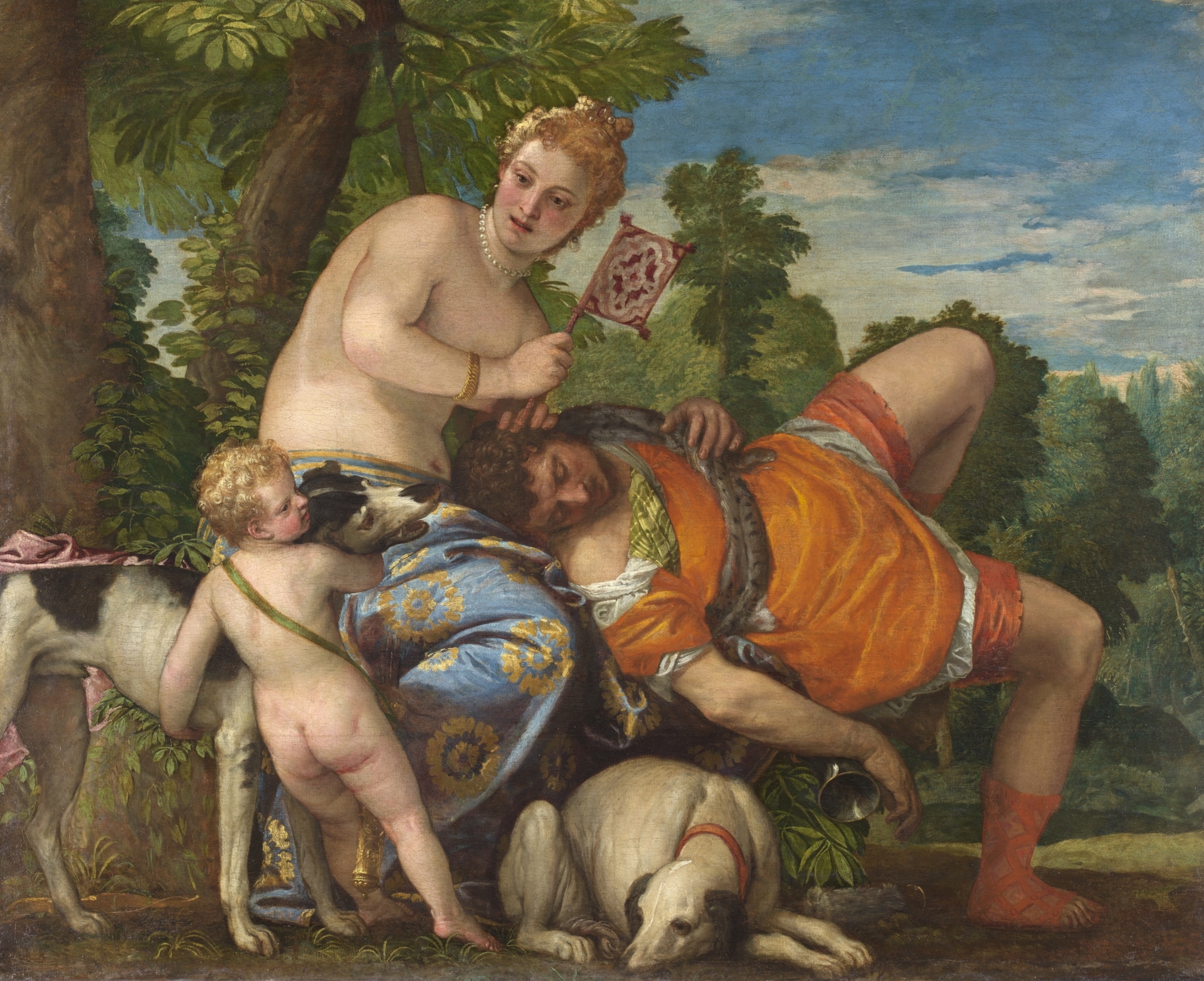 Venus y Adonis [Veronese]