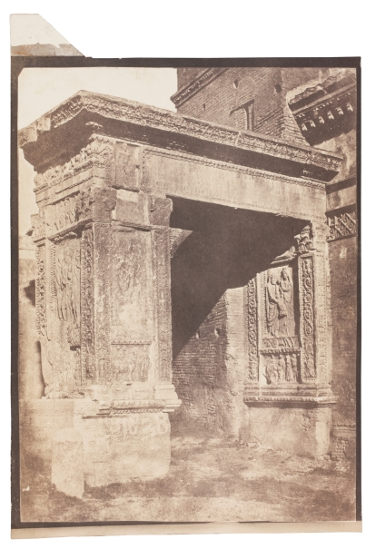 Imagen de la obra: "Arco de los Plateros en Roma"
