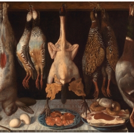 Still Life with Birds and Hares